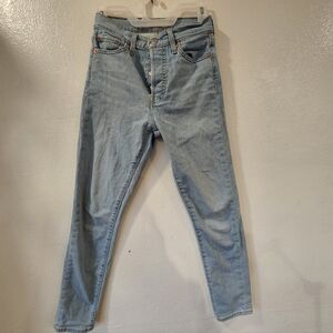 Levi's Light Blue Skinny Jeans for Women